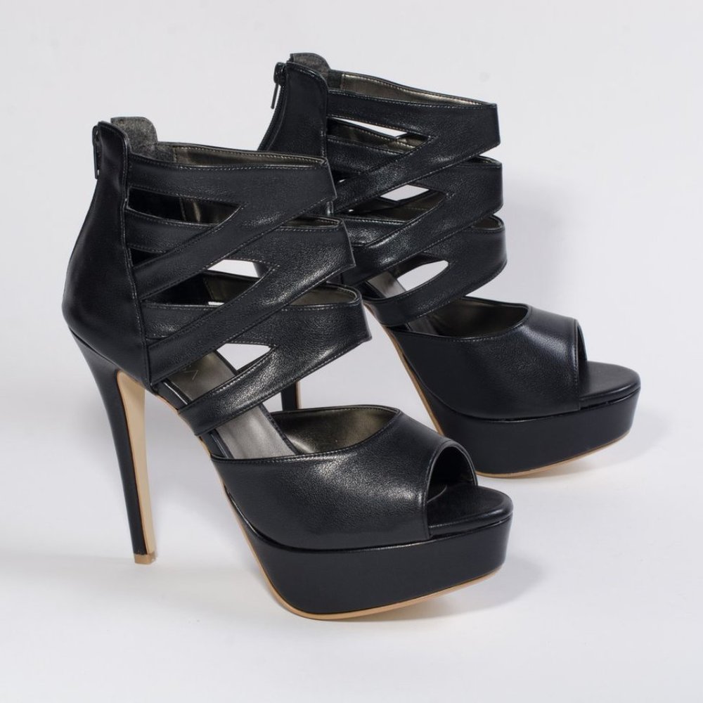 Open toe High Heel Sandal, Size 15